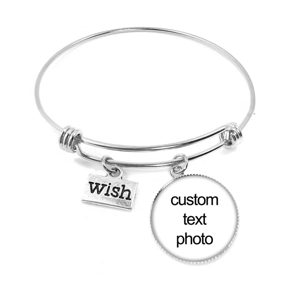 Custom Photo Bracelet Mum Dad Baby Grandpa Parents Custom Gifts Personalized Bracelets With Picture Bracelet