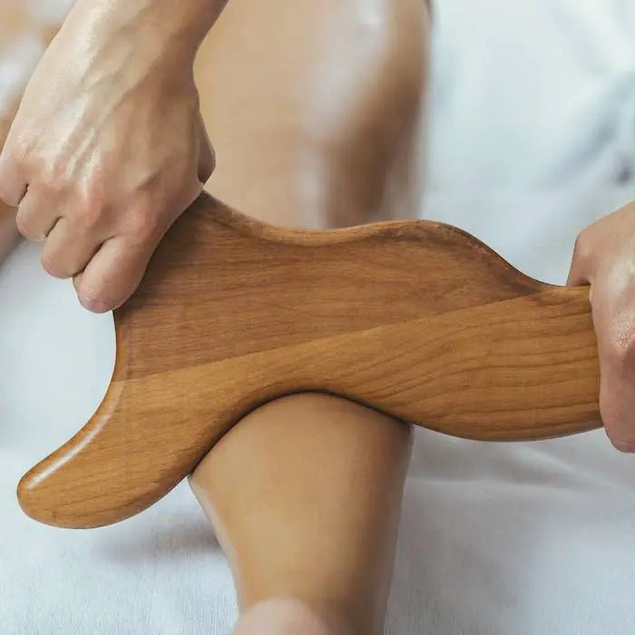 Lymphatic Drainage Natural-Wood Tool