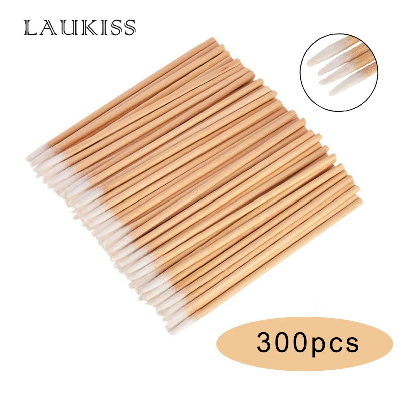 50/100/300/500pcs Eyebrow Eyelash Brushes Eyelash Spoolies Mascara Wands Applicator for Eyelash Extension Makeup Tool LAUKISS