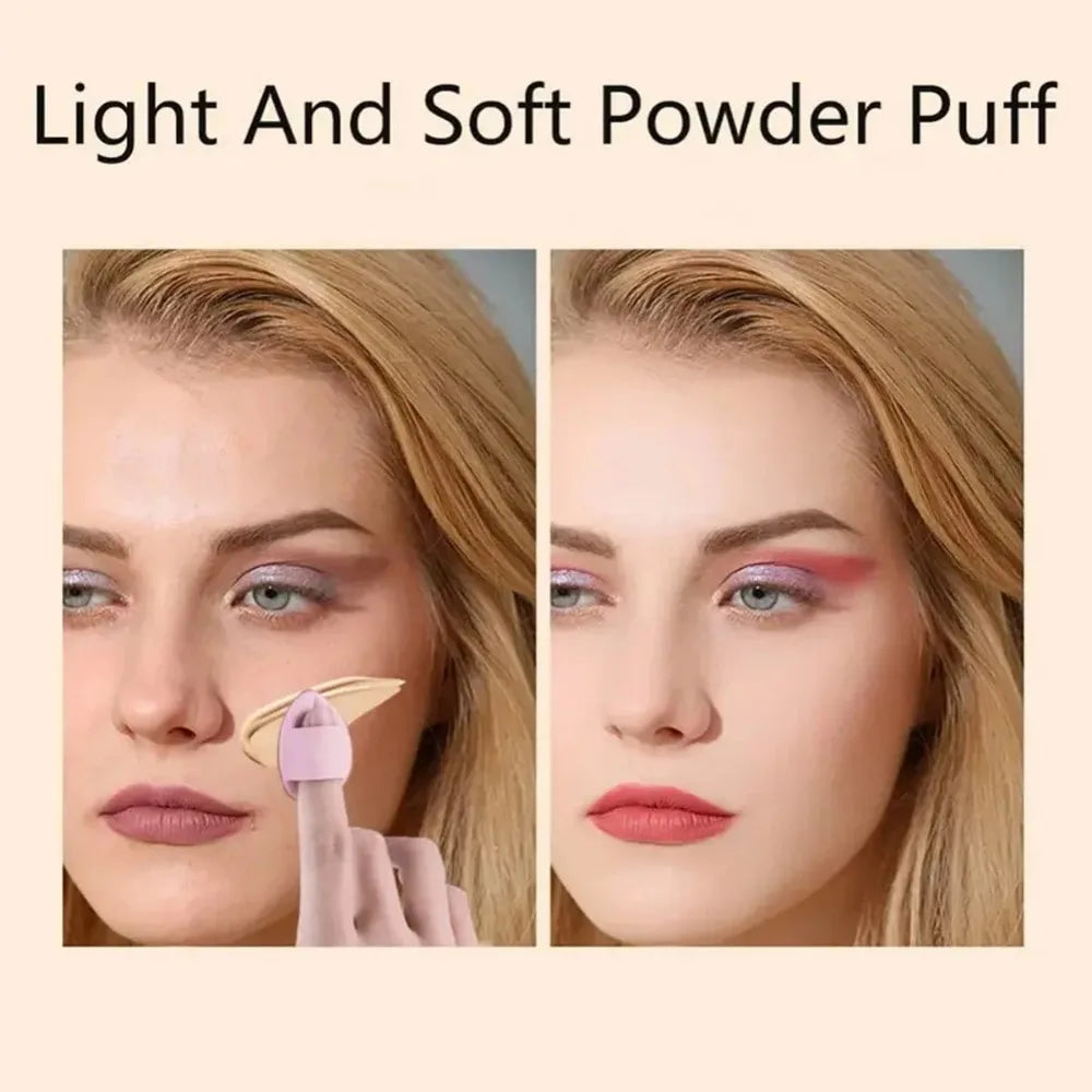 12Pcs Multicolor Makeup Sponge Blender Beauty Egg Cosmetic Puff Soft Foundation Sponges Powder Puffs Women Make Up Accessories