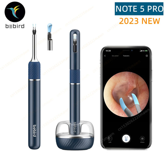 Bebird Note5 Smart Visual Ear Sticks Endoscope Tweezers High Precision Earpick Mini Camera Otoscope Health Care Ear Cleaner