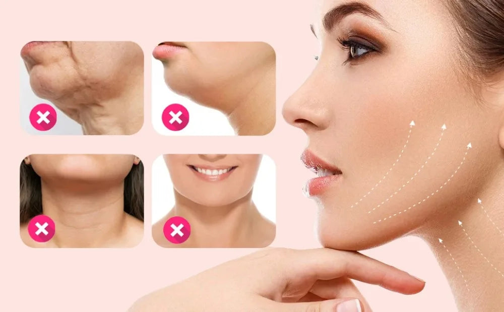 Breathable Face Slimming Bandage Women Chin Cheek Lift Up Belt V Line Face Shaper Facial Massage Strap Skin Care Beauty Tools