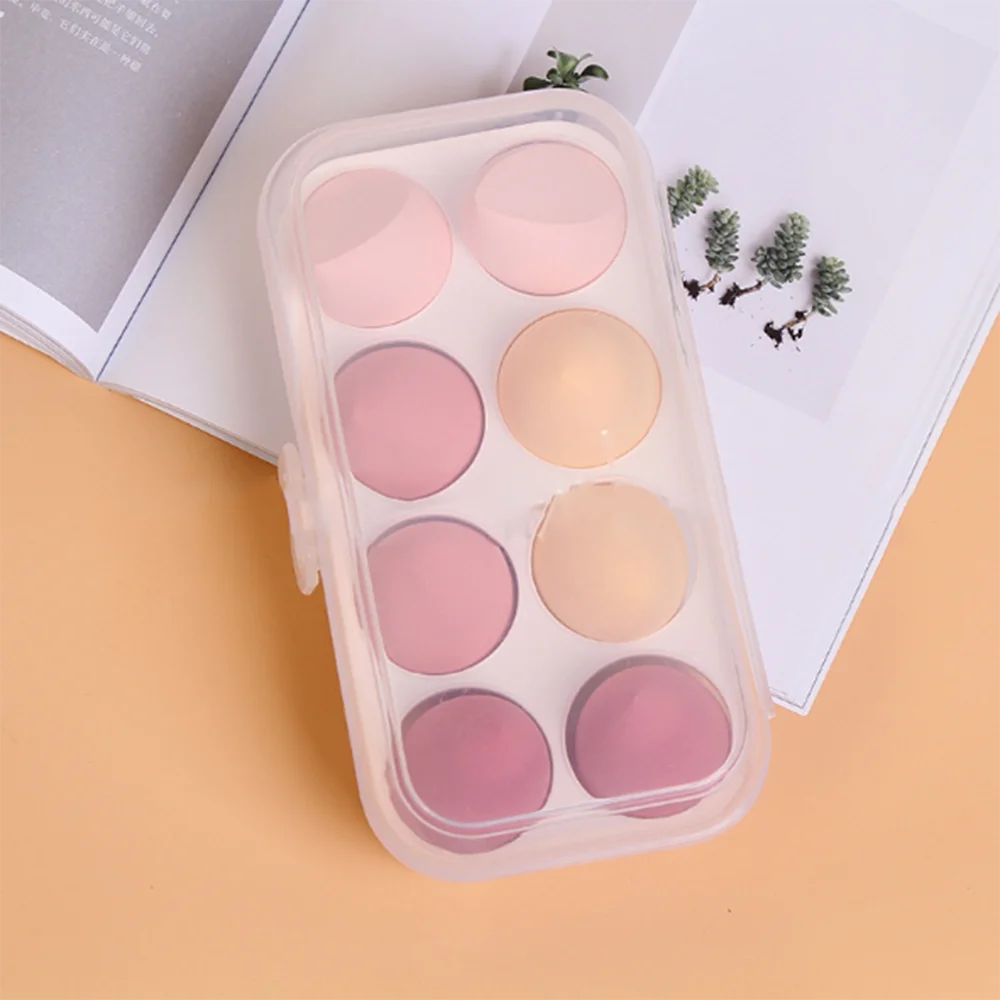 4/8pcs Makeup Sponge Blender Beauty Egg Cosmetic Puff Soft Foundation Sponges Powder Puff Women Make Up Accessories Beauty Tools