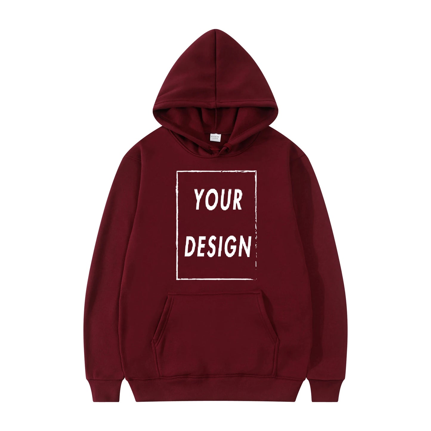 Customized Printed Men Women Hoodie Loose Casual Clothing Fashion Long Sleeve Hooded Pullover Personality Streetwear Sweatshirts