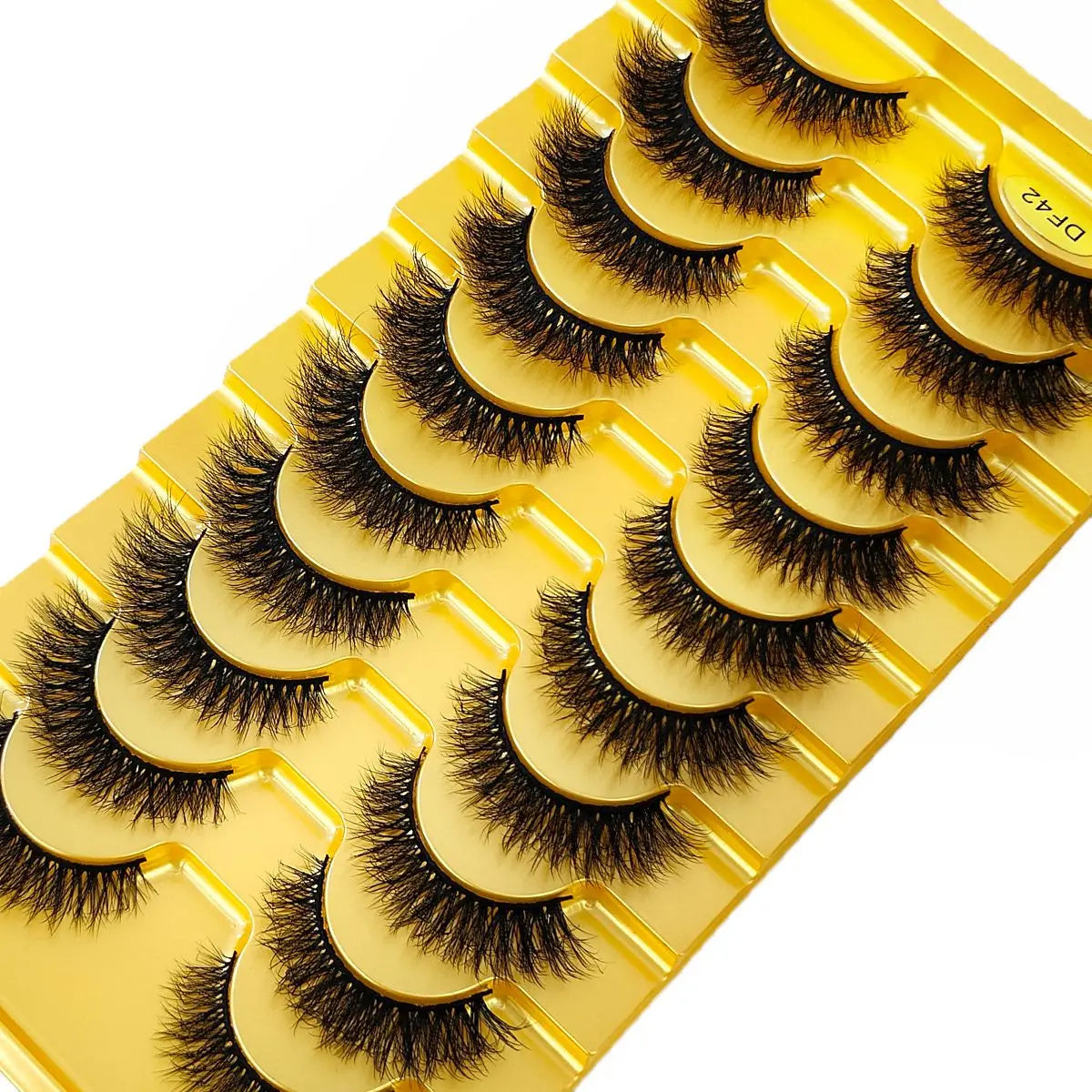 10Pairs 3D Mink Lashes Cilios Fluffy Soft Beauty Natural Short Mink Fake Eyelashes Classic Thick Reusable Makeup False Eyelashes